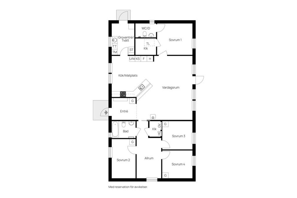 Villa, Västerhejde Stenstuguvägen 10, Västerhejde - Visby Närområde, Gotland