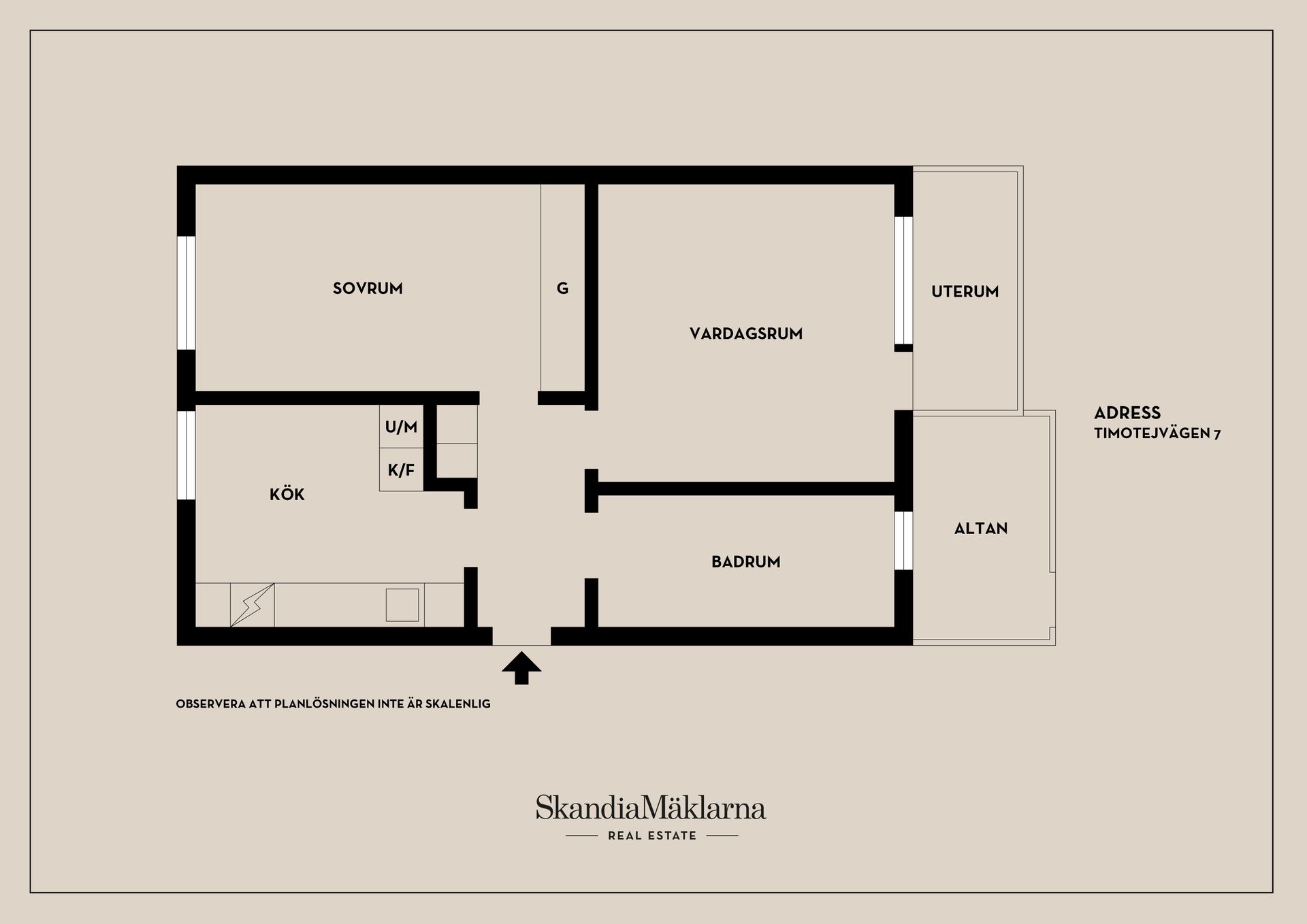 Bostadsrätt, Timotejvägen 7, Hallunda C, Botkyrka