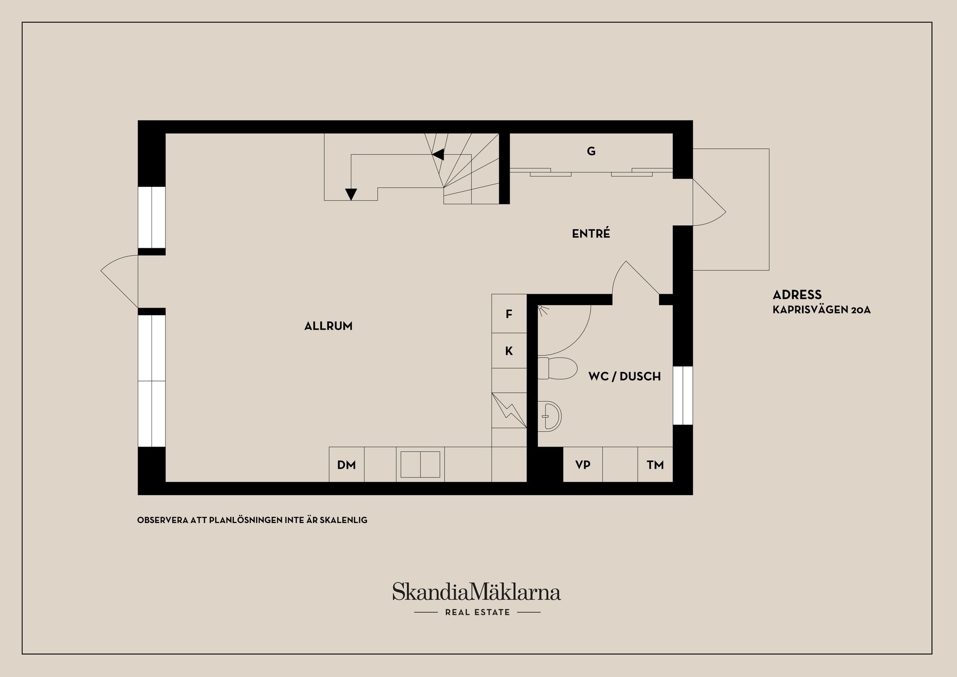 Radhus, Kaprisvägen 20A, Arnö, Nyköping