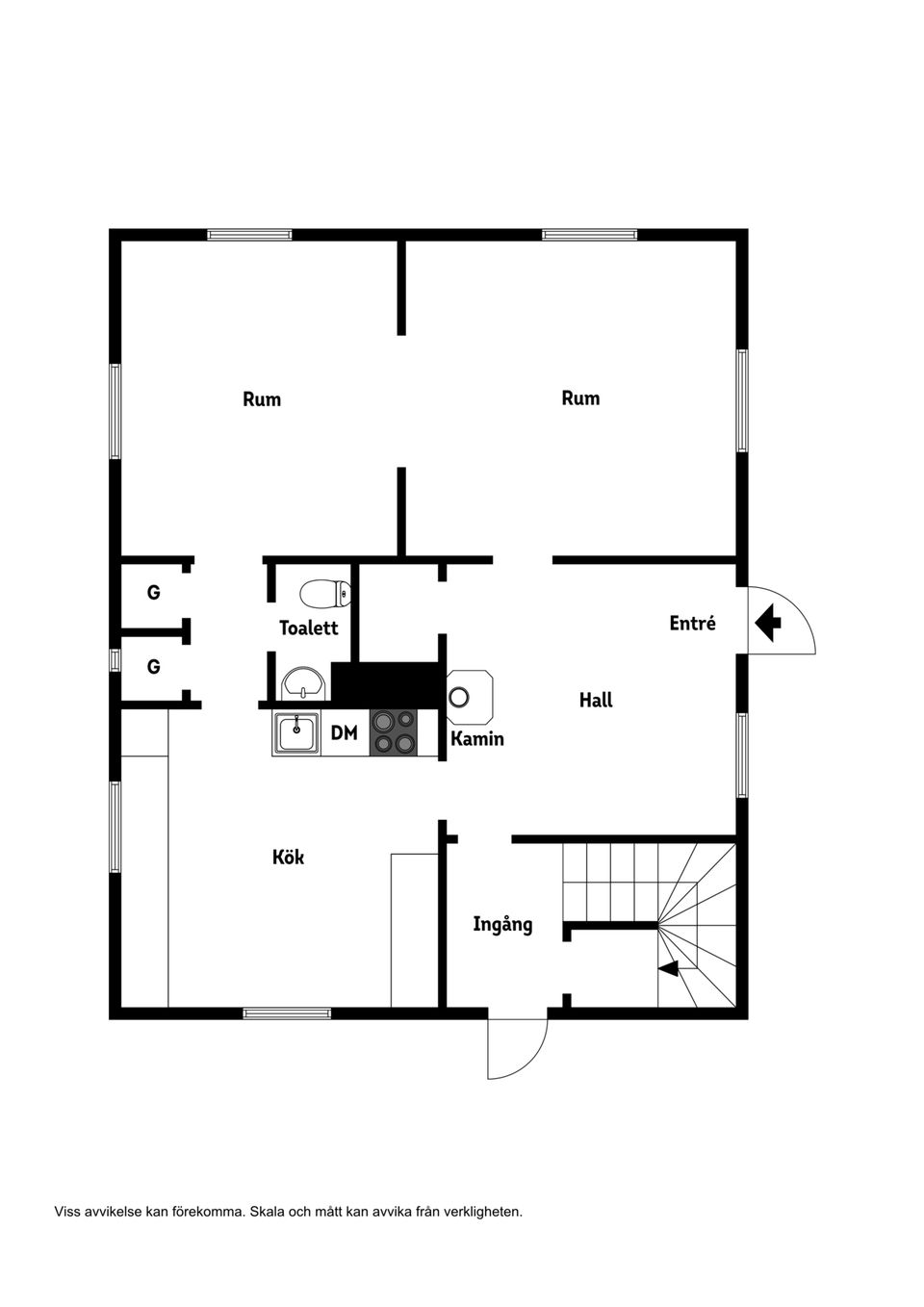 Villa, Askersvägen 13, Asker, Örebro