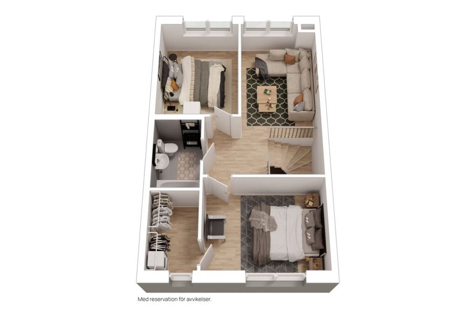 Radhus, Getapelvägen 3B, Åhus - Täppet, Kristianstad