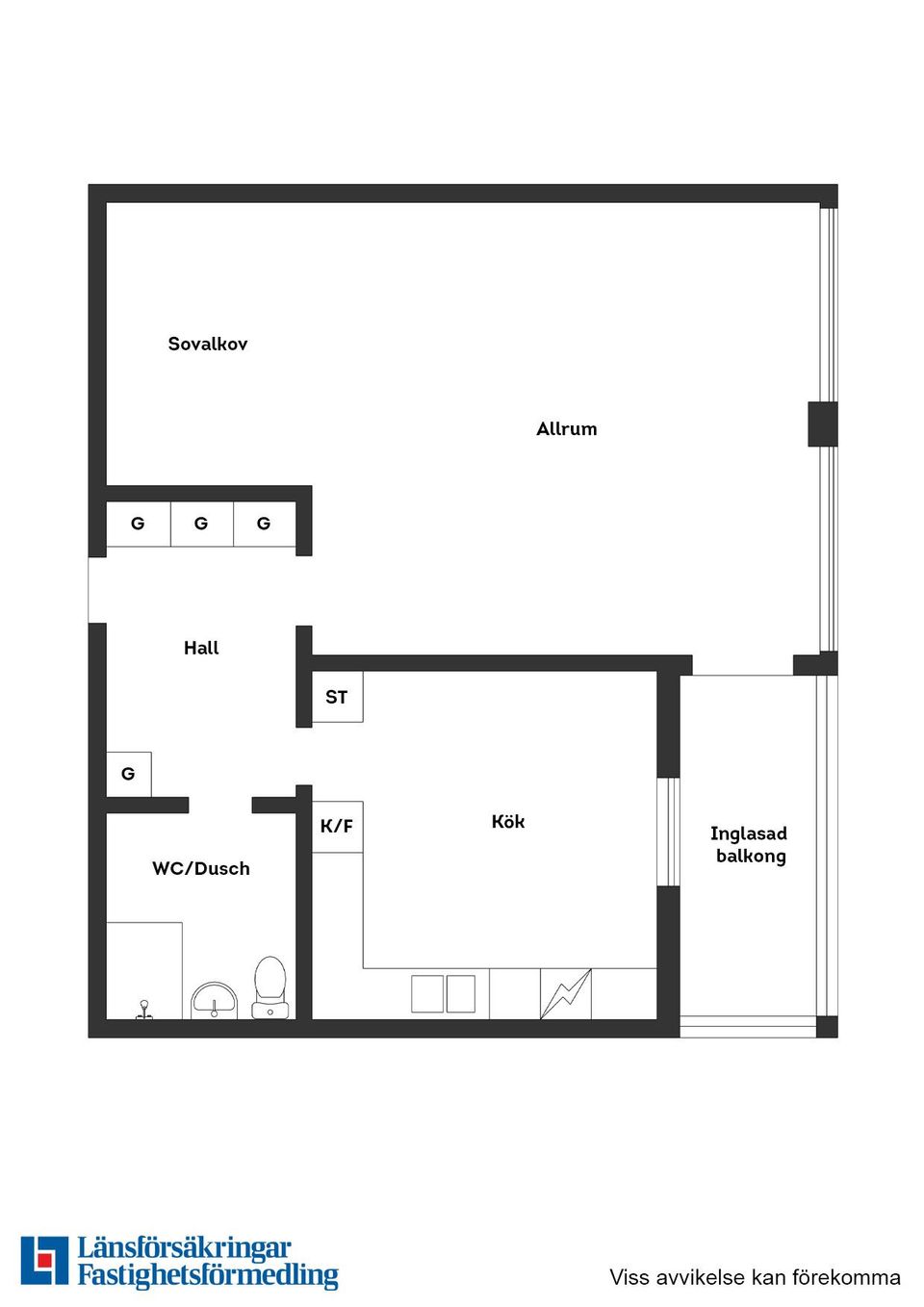Bostadsrätt, Reveljgränd 9, Körfältet, Östersund