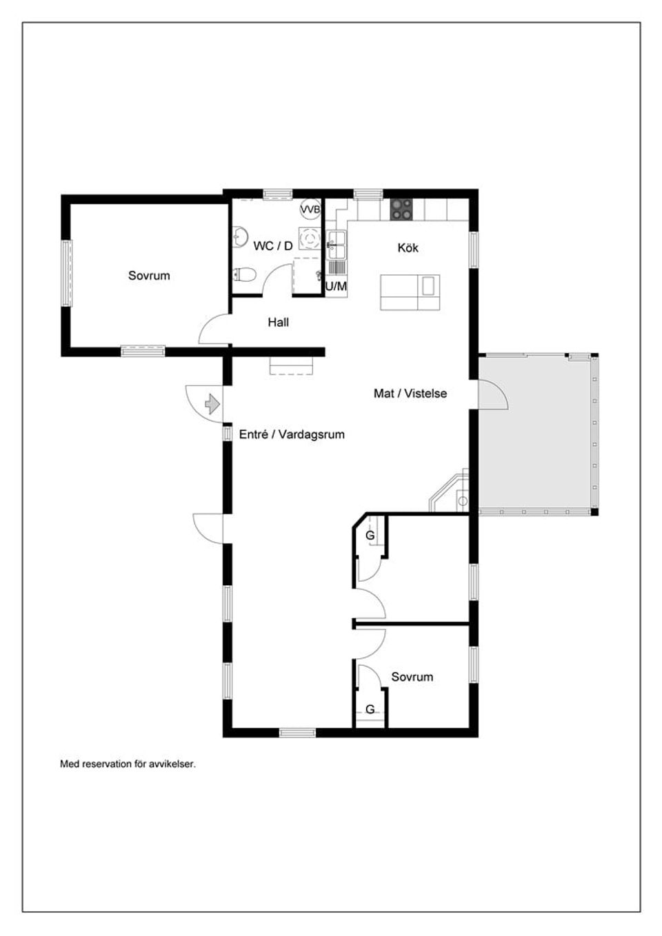 Villa, Andplan 5, Tibro