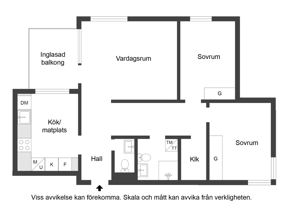Bostadsrätt, Vattengatan 2, Centralt - Strömmen, Norrköping