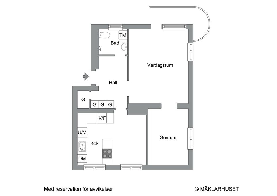 Bostadsrätt, Byggmästarvägen 9, Abrahamsberg, Stockholm