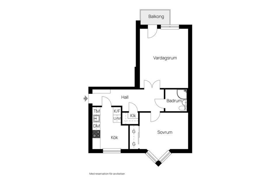 Bostadsrätt, Hällbygatan 32 D, Stabby/Luthagen, Uppsala