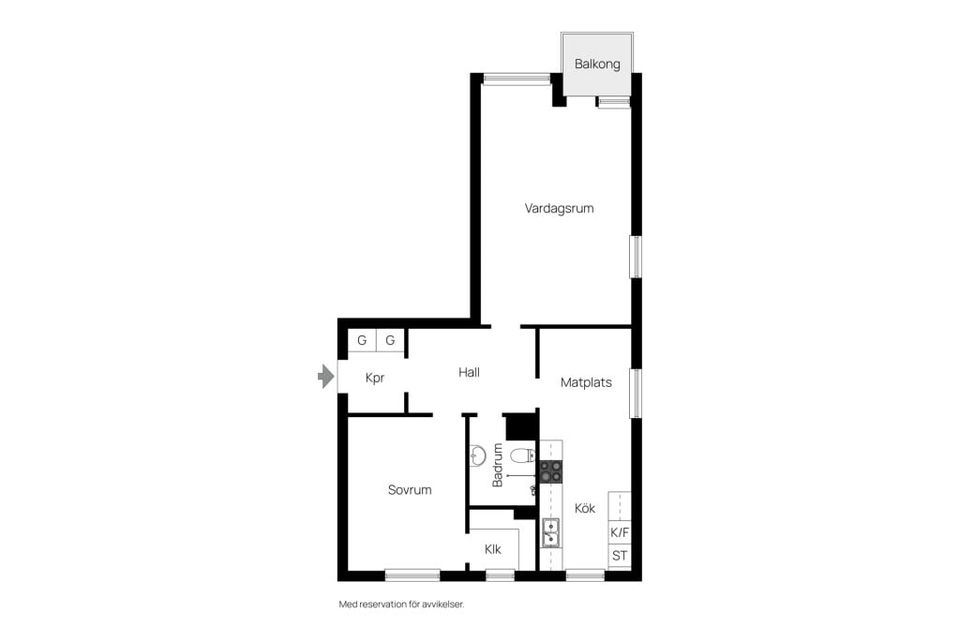 Bostadsrätt, Skolmästaregatan 2a, Almby, Örebro