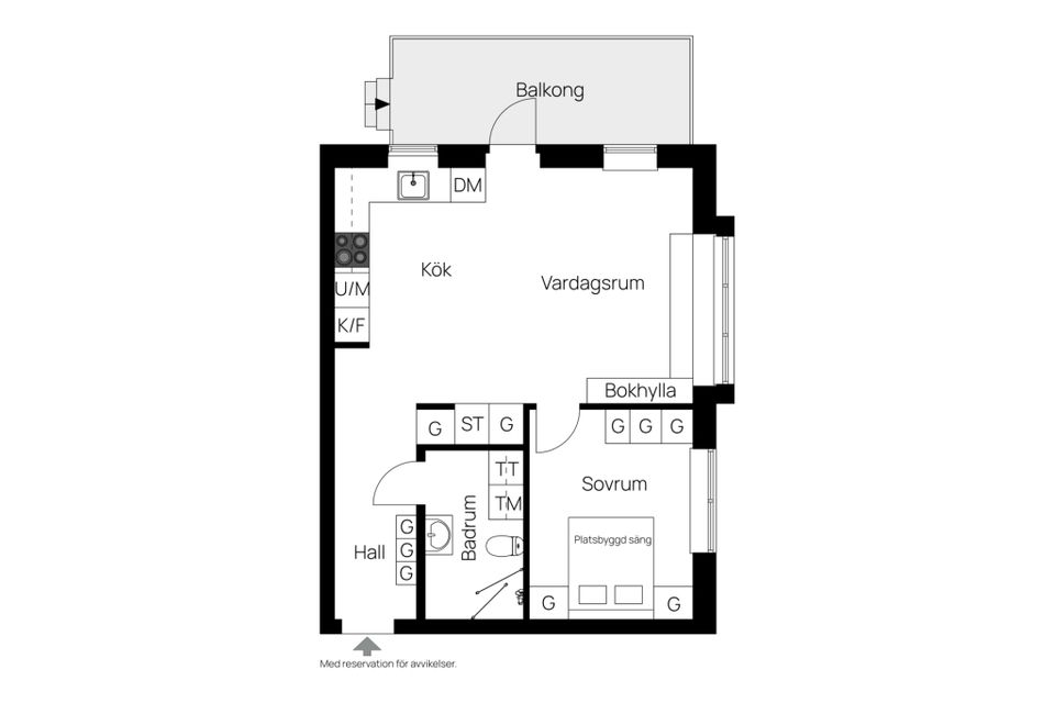 Bostadsrätt, Peder Skrivares Väg 16, Söder, Varberg