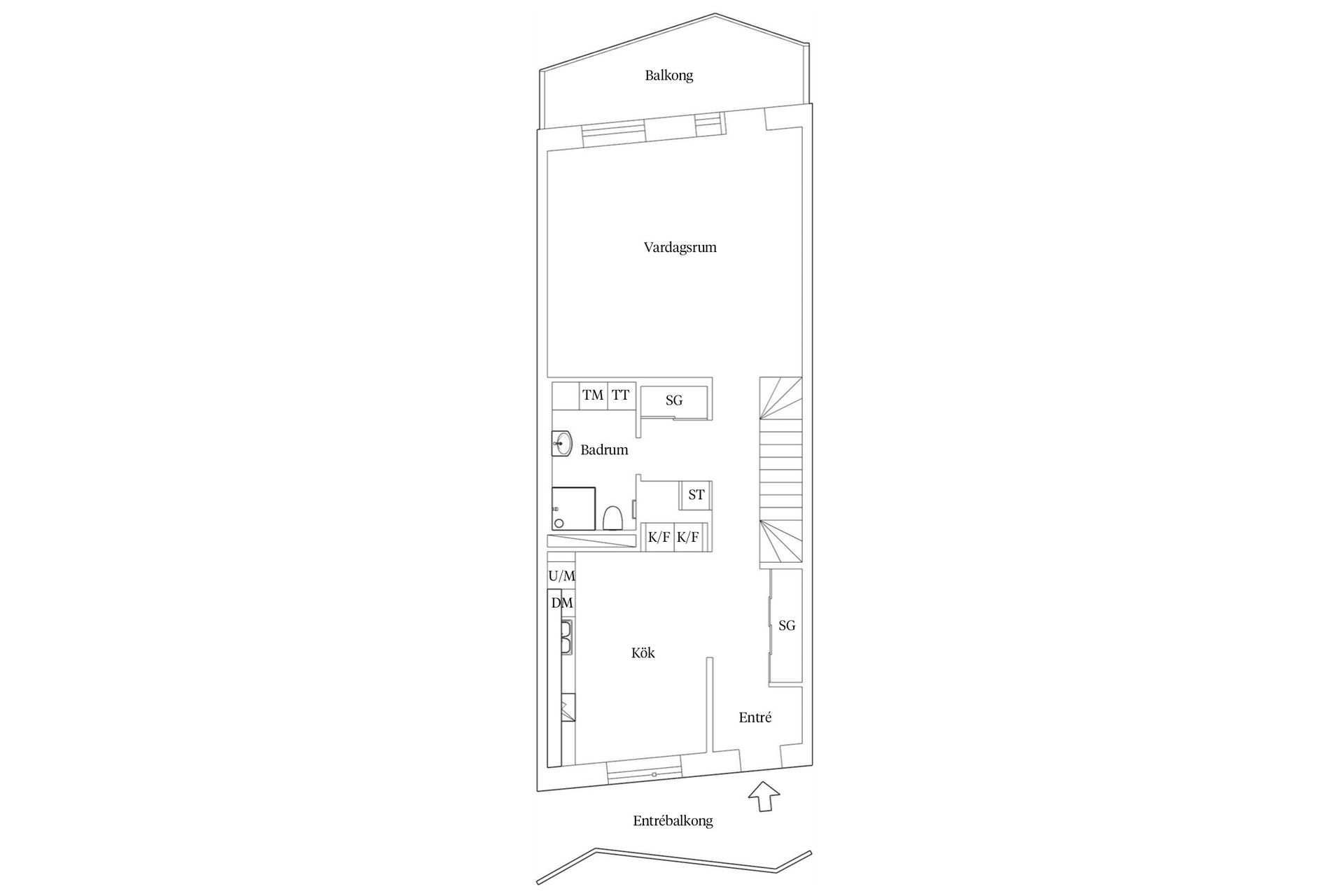 Bostadsrätt, Carlsgatan 33B, City, Malmö