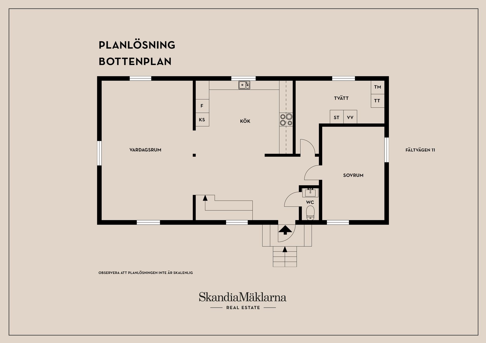 Villa, Fältvägen 11, Kristinehamn