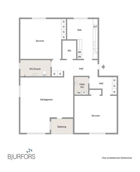 Bostadsrätt, Sjömansgatan 10A, Skelleftehamn, Skellefteå