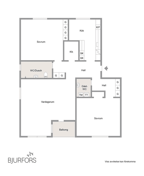 Bostadsrätt, Sjömansgatan 10A, Skelleftehamn, Skellefteå