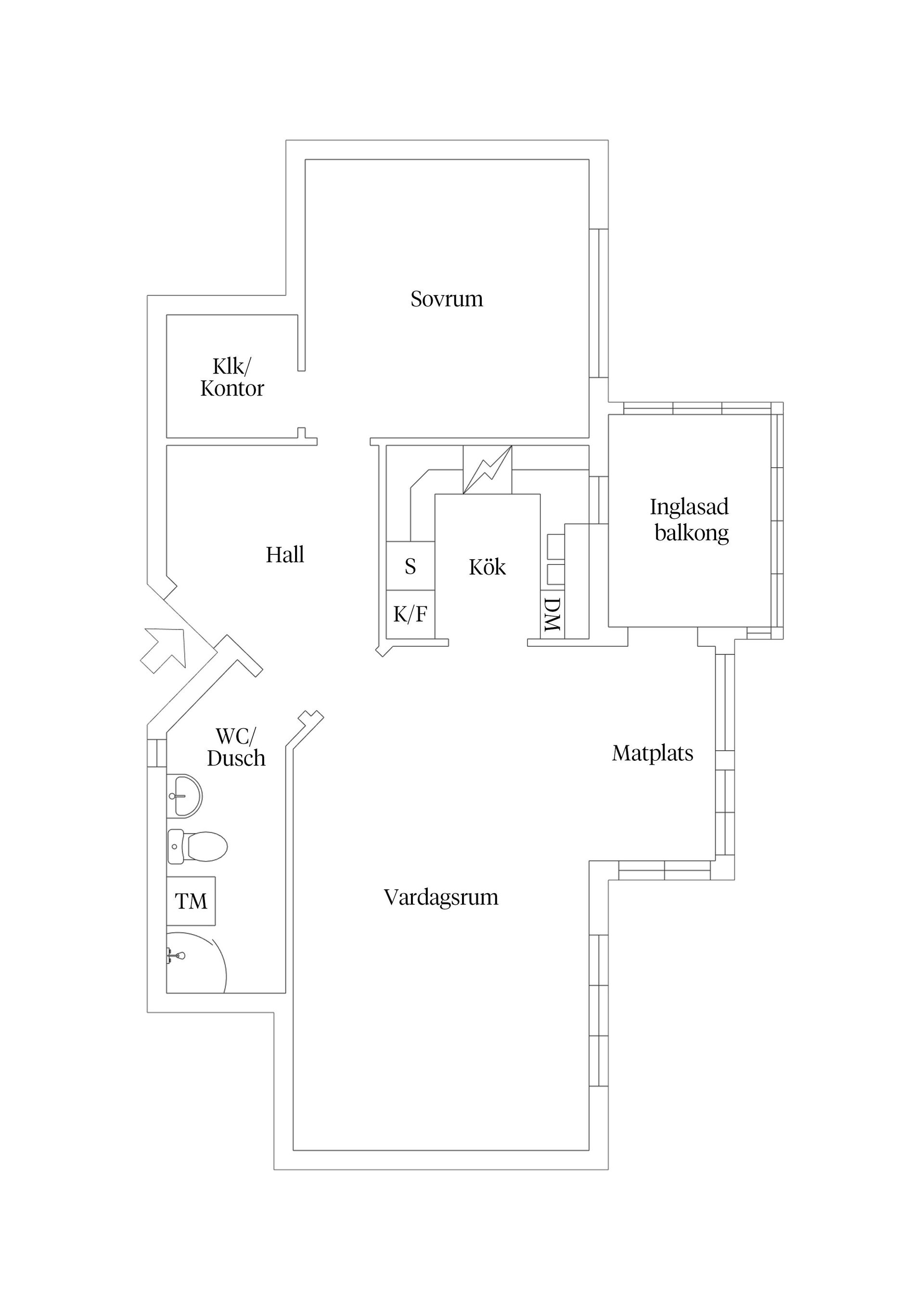 Bostadsrätt, Topeliusgatan 2D, Nyby, Uppsala