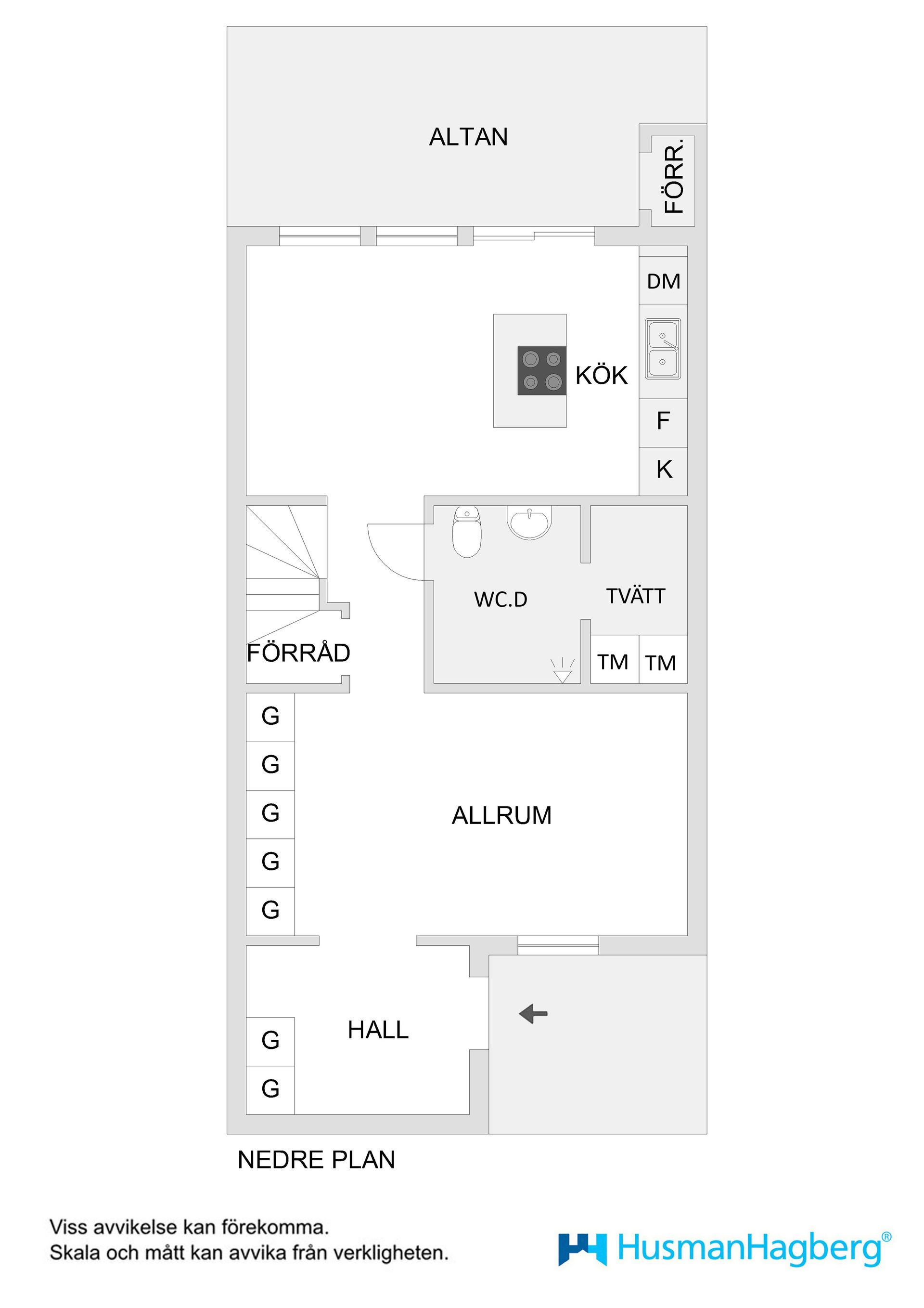 Villa, Radhus, Kråkbärsvägen 15C, Böleäng, Umeå