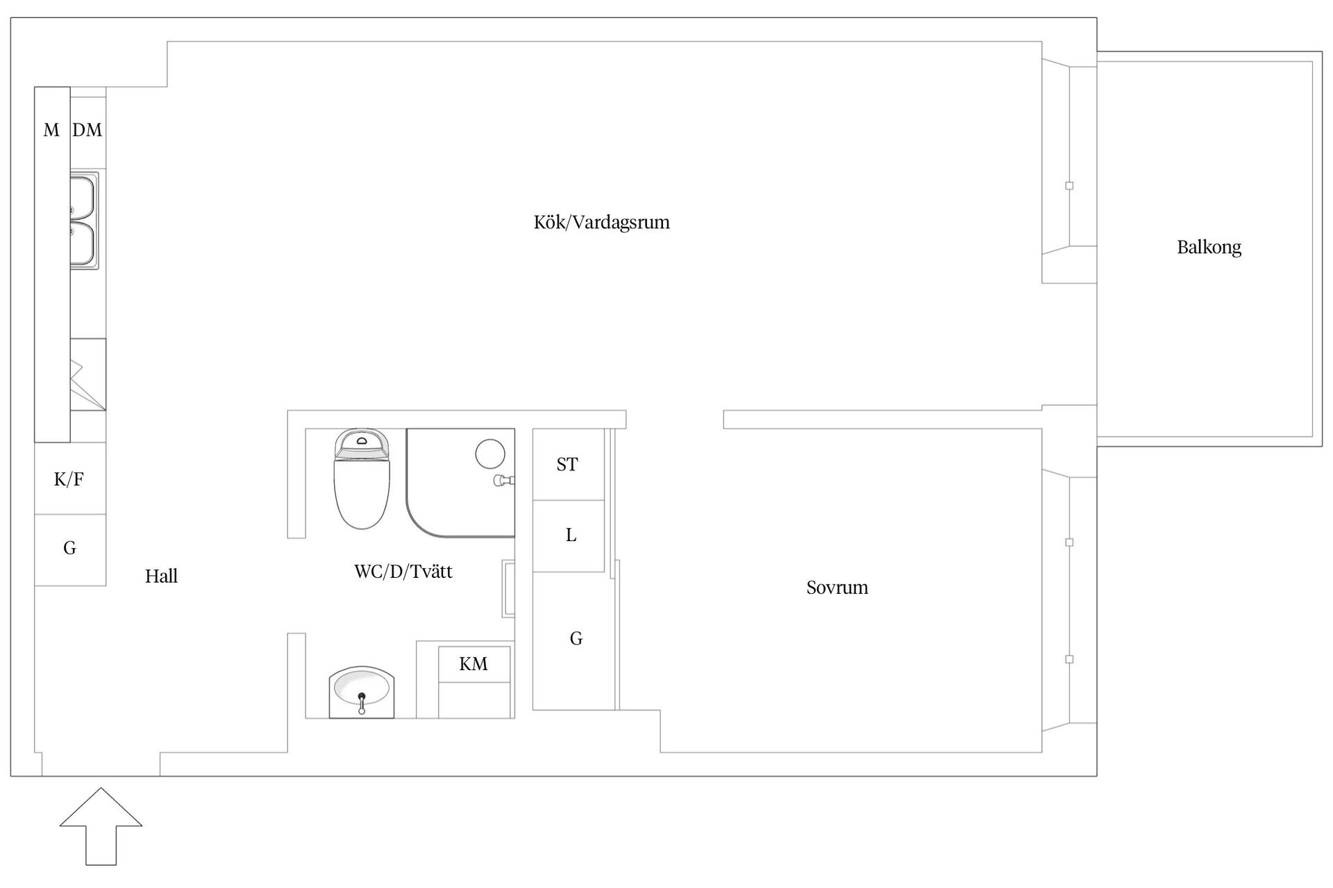 Bostadsrätt, Vallfrögatan 10, Centrala Hisingen, Göteborg