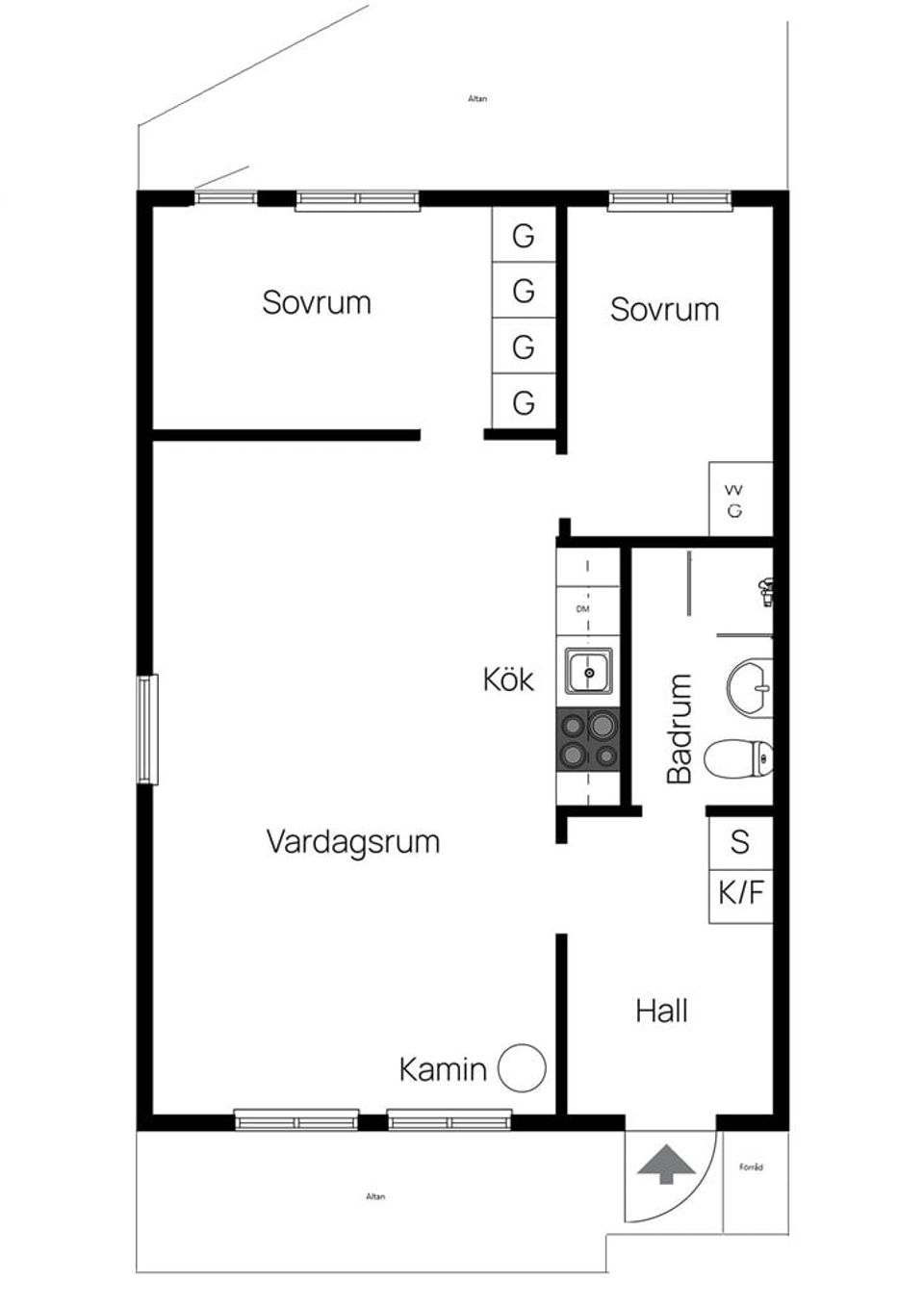 Fritidshus, Rundtjärnsvägen 4B, Storlien, Åre