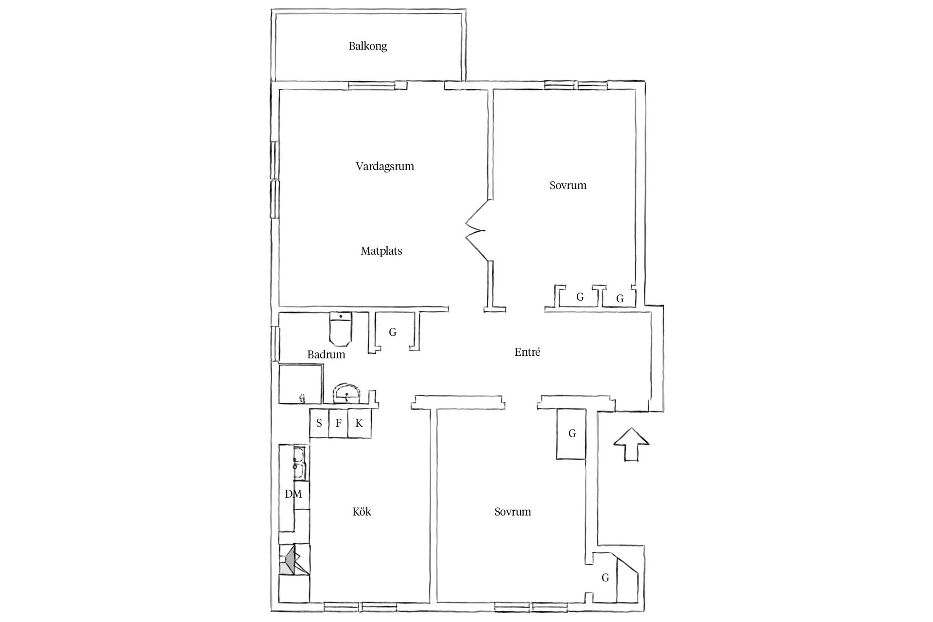 Bostadsrätt, Sulitelmagatan 2A, Strömmensberg, Göteborg