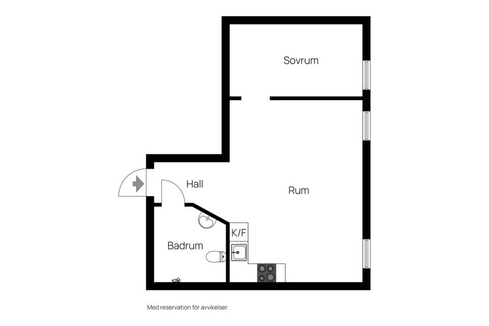 Bostadsrätt, Storgatan 34C, Centrum, Ludvika
