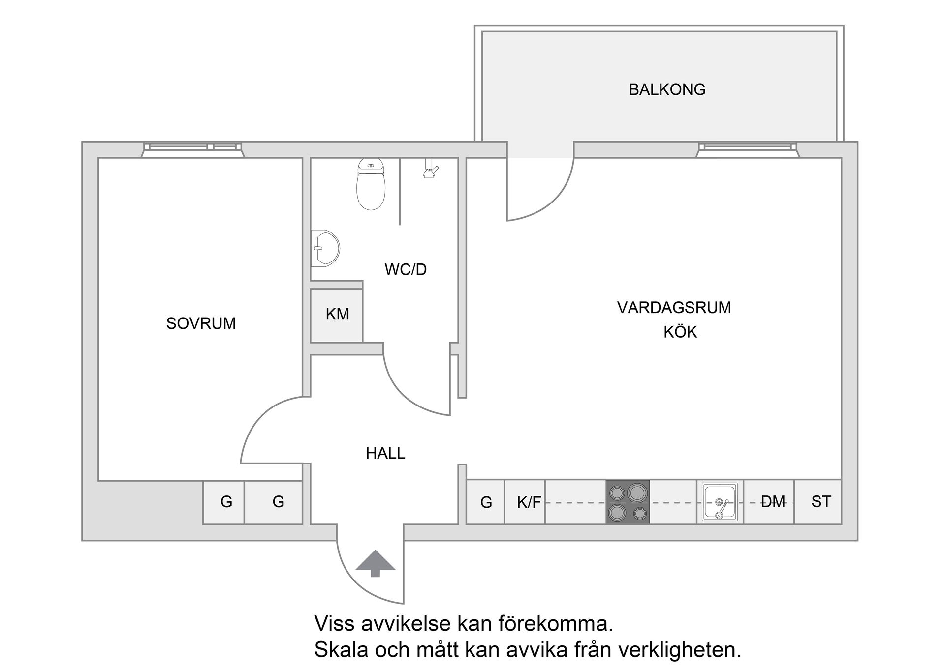 Bostadsrätt, Vintergatan 2C, Centrala Sundbyberg, Sundbyberg