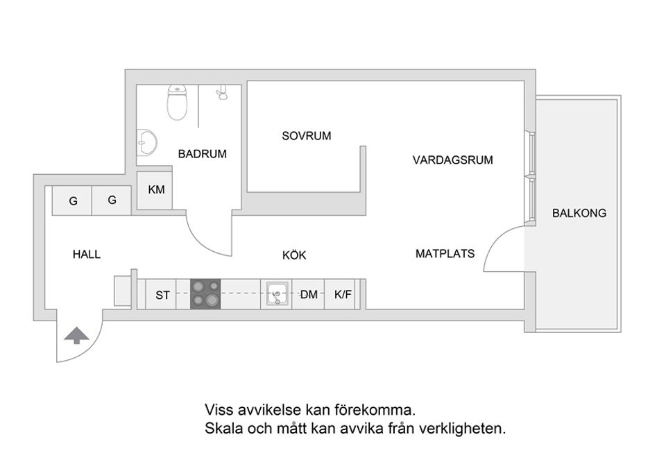 Bostadsrätt, Vintergatan 2B, 2 tr!, Centrala Sundbyberg, Sundbyberg