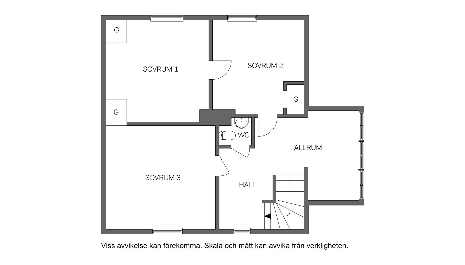 Villa, Rosenforsvägen 25A, Skogstorp, Eskilstuna