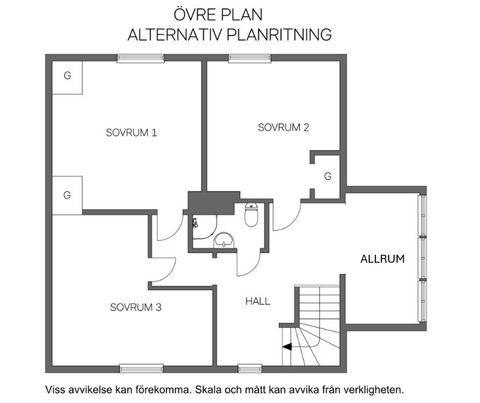 Villa, Rosenforsvägen 25A, Skogstorp, Eskilstuna