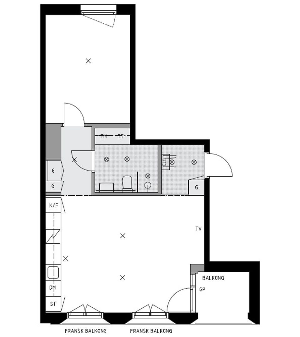 Bostadsrätt, Vintergatan 2 C, 2 tr!, Centrala Sundbyberg, Sundbyberg