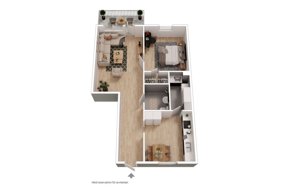 Bostadsrätt, Hultavägen 3P, Målsryd, Borås