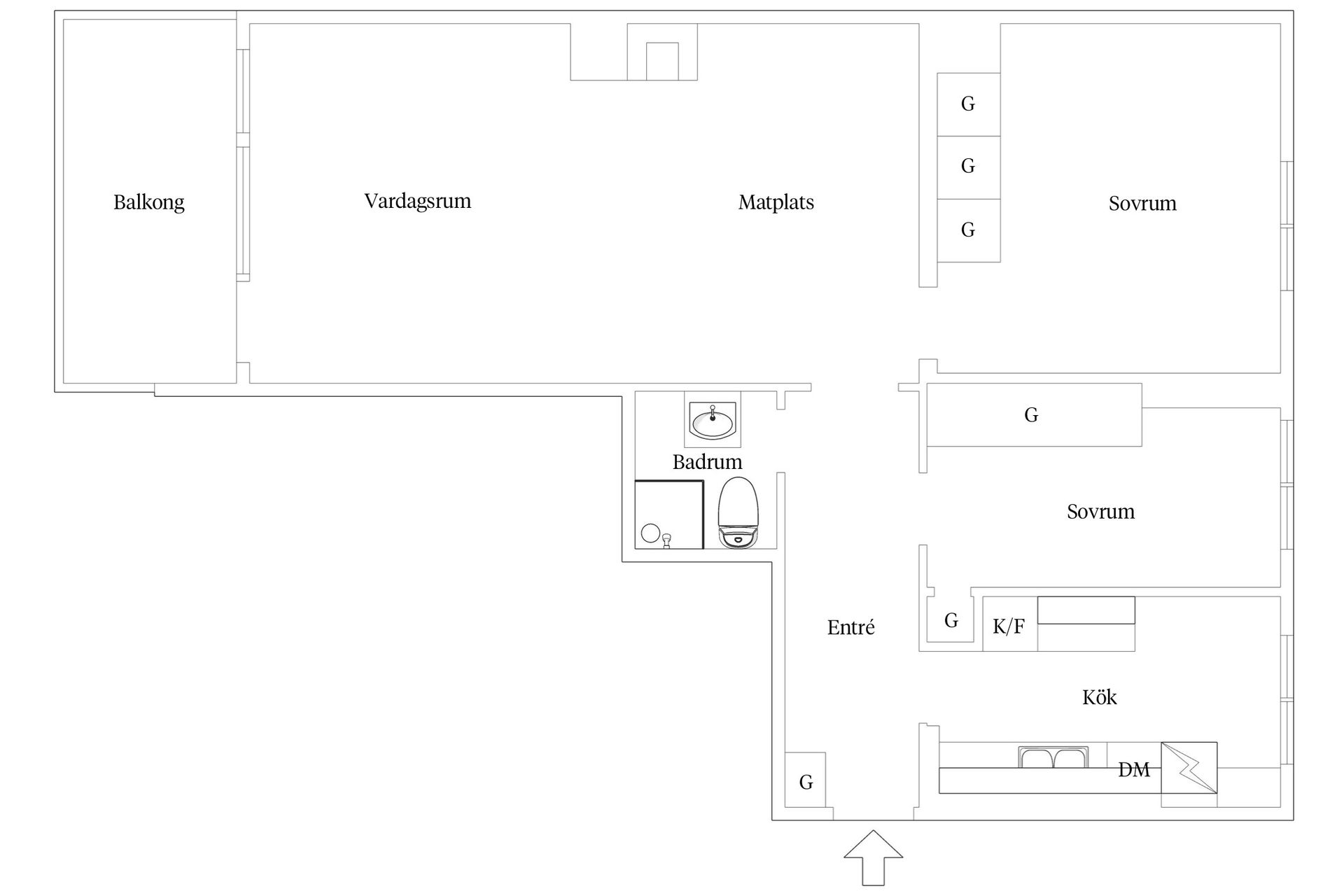 Bostadsrätt, Krabbegatan 16, Slottshöjden, Helsingborg