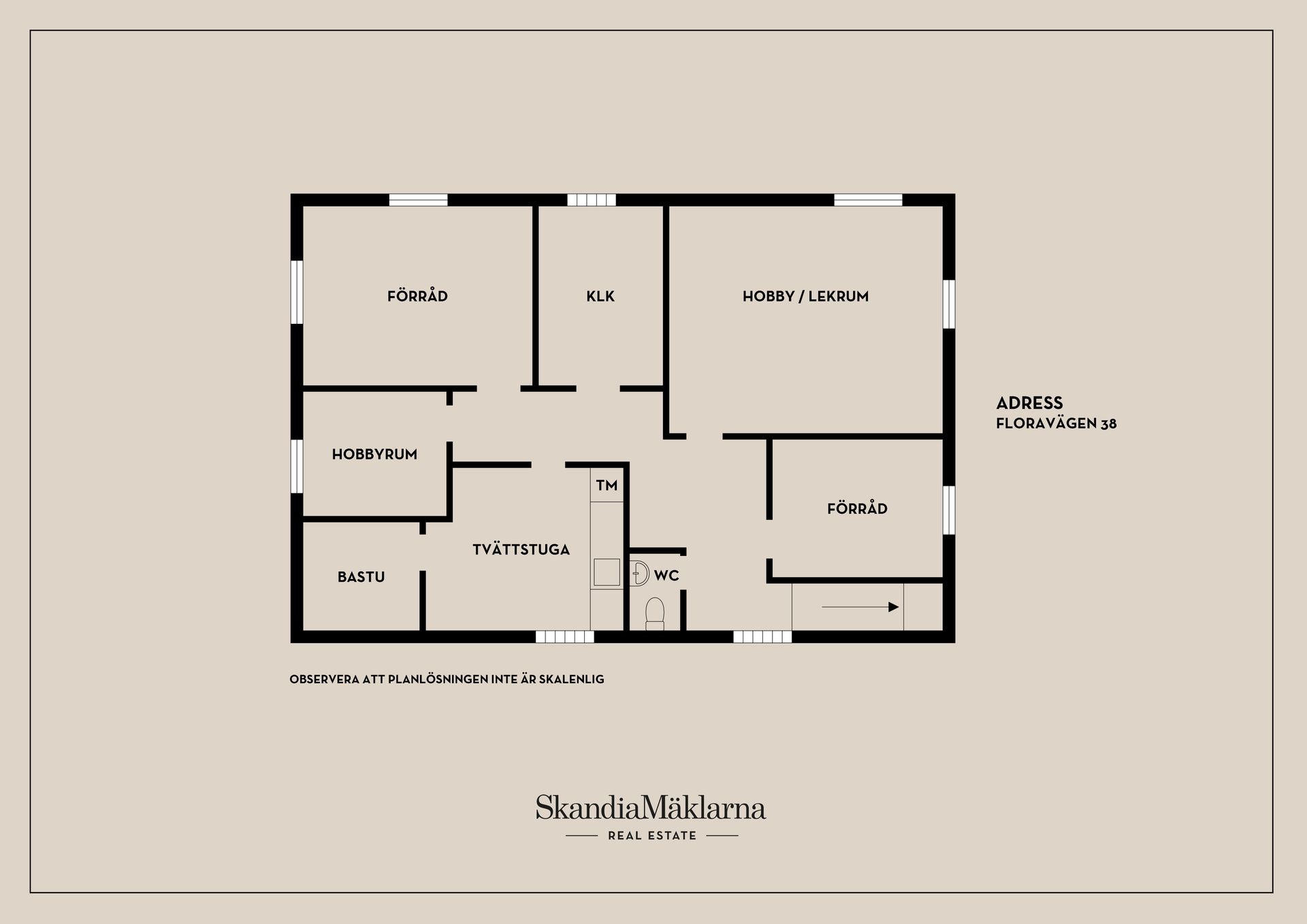 Villa, Floravägen 38, Centrum, Ånge