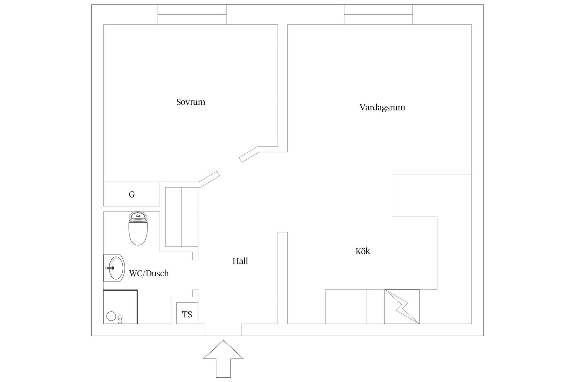 Bostadsrätt, Björnen Ekorren 7, lgh 306, Åre Björnen, Åre