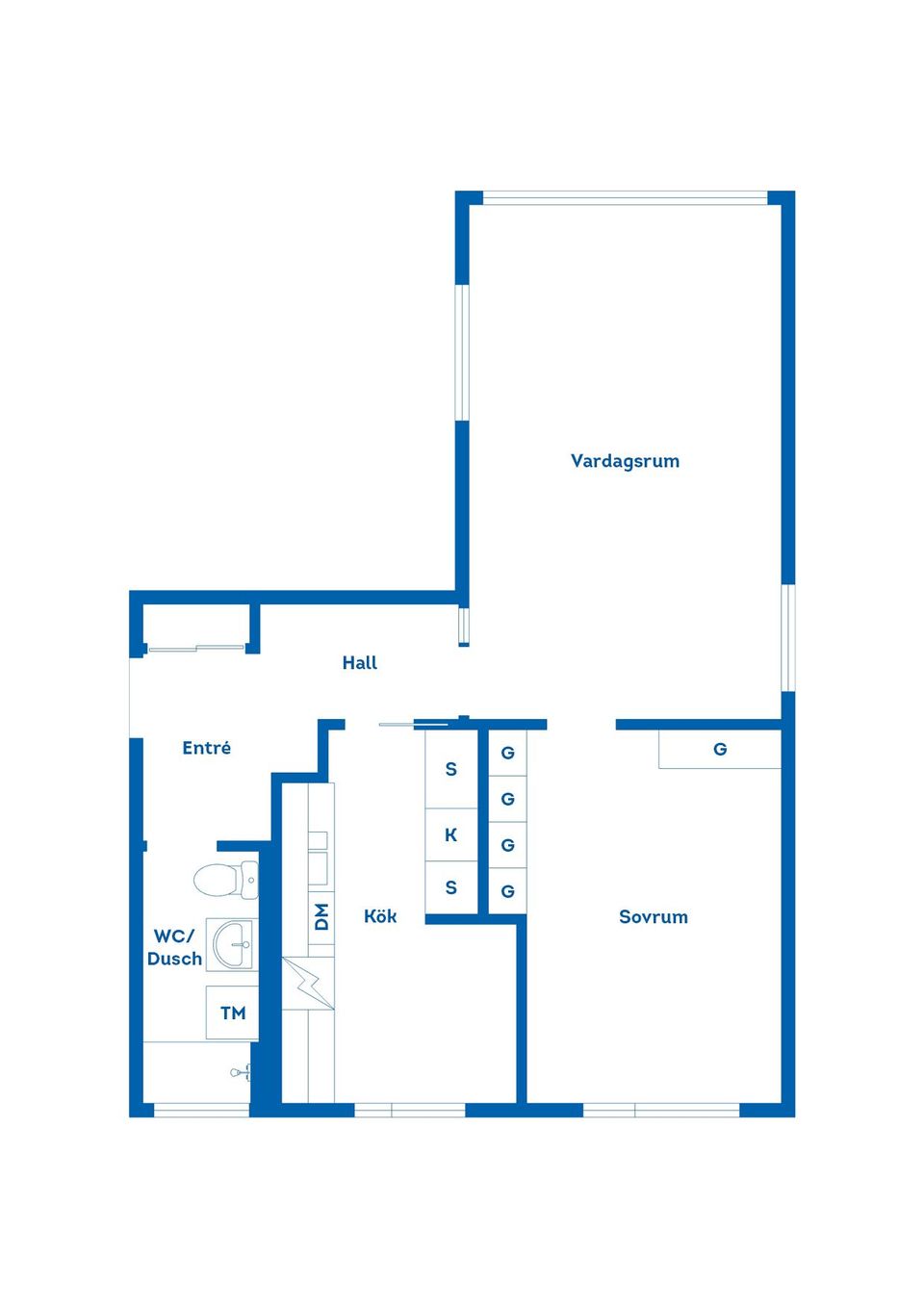 Bostadsrätt, Ringvägen 7E, Söderhamn