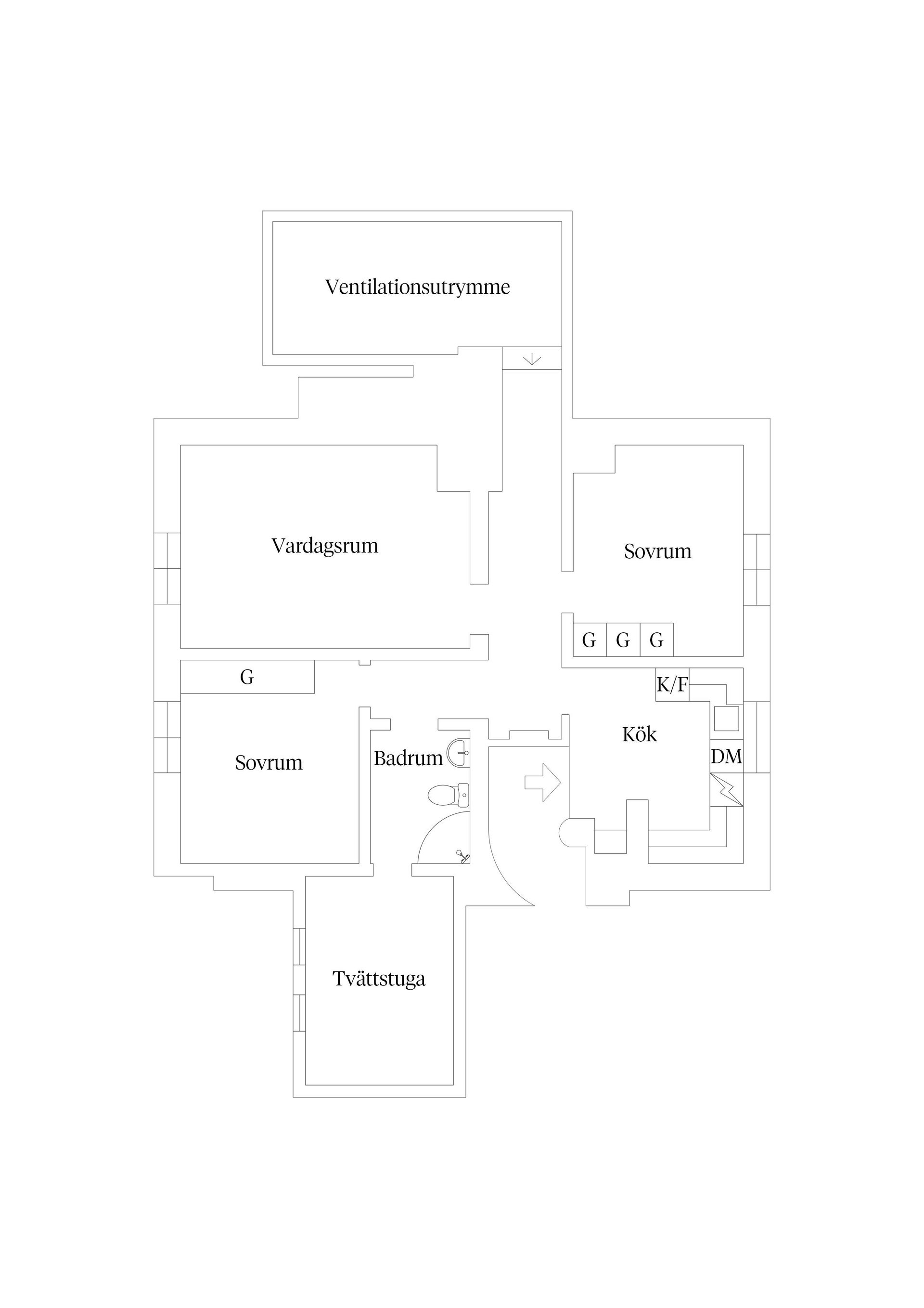 Bostadsrätt, Storgatan 47, Centralt, Östersund
