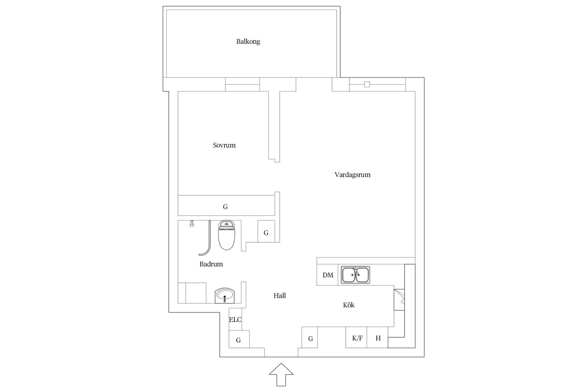 Bostadsrätt, Garagevägen 15, Blåsut, Stockholm