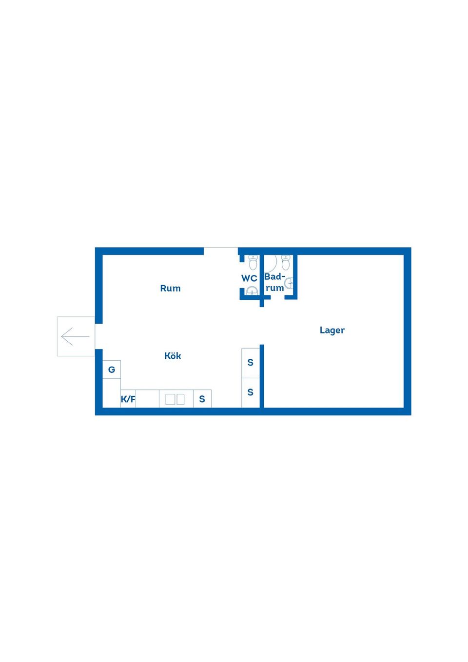 Bostadsrätt, Rådhusgatan 36A/ Affärslokal, Centralt, Nässjö