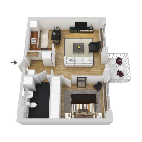 Bostadsrätt, Engelbrekts väg 16, Tureberg, Sollentuna