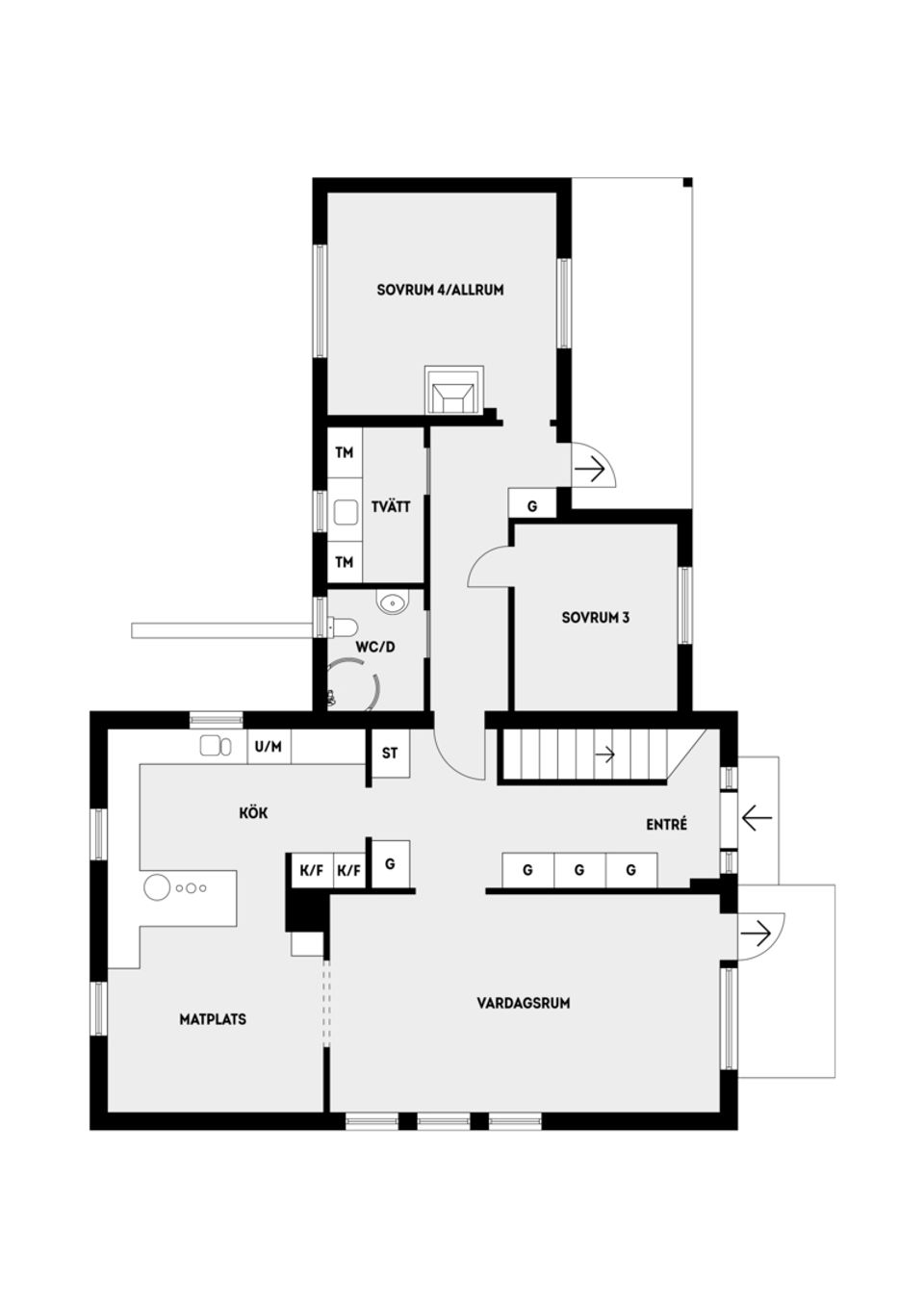 Villa, Yxgränd 15, Täby