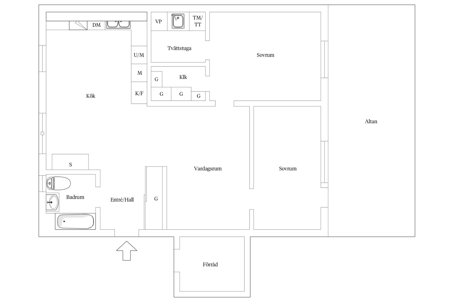 Bostadsrätt, Östra Porten 43, Ytterby, Kungälv