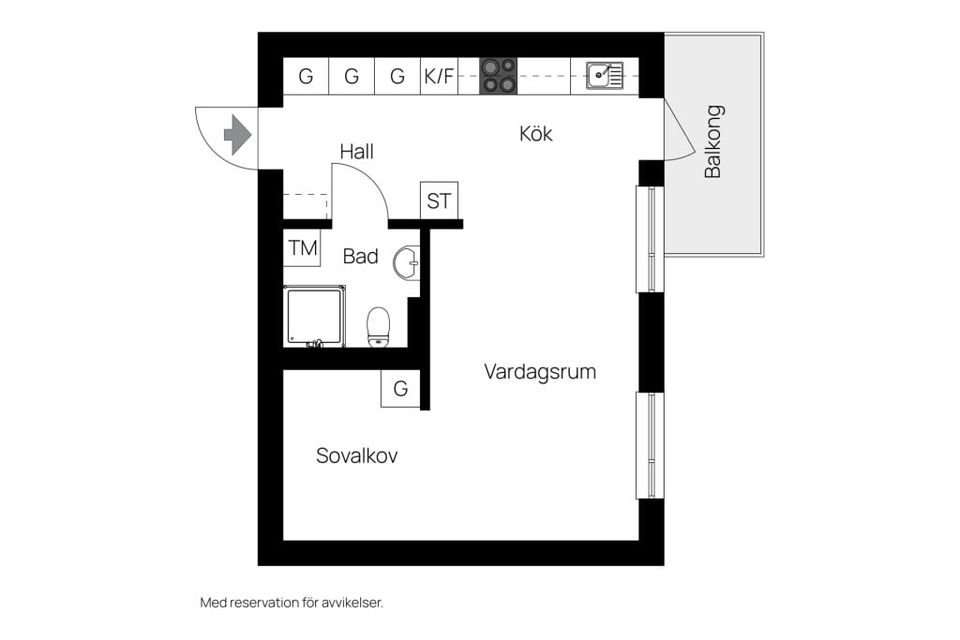 Bostadsrätt, Gimogatan 13 A, Norra Luthagen, Uppsala