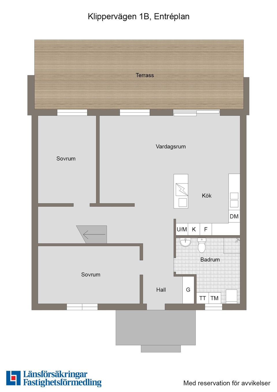 Bostadsrätt, Radhus, Klippervägen 1B - AVGIFTSFRITT I 3 MÅNADER, Bredsand, Enköping