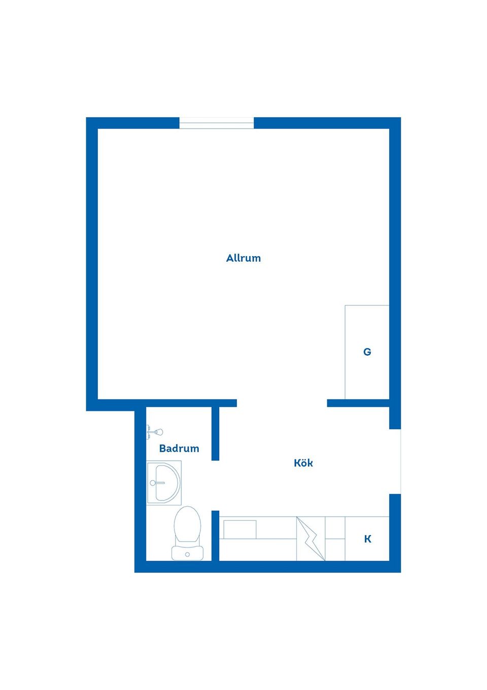 Bostadsrätt, Kaptensgatan 3, Söderhamn - centrum, Söderhamn