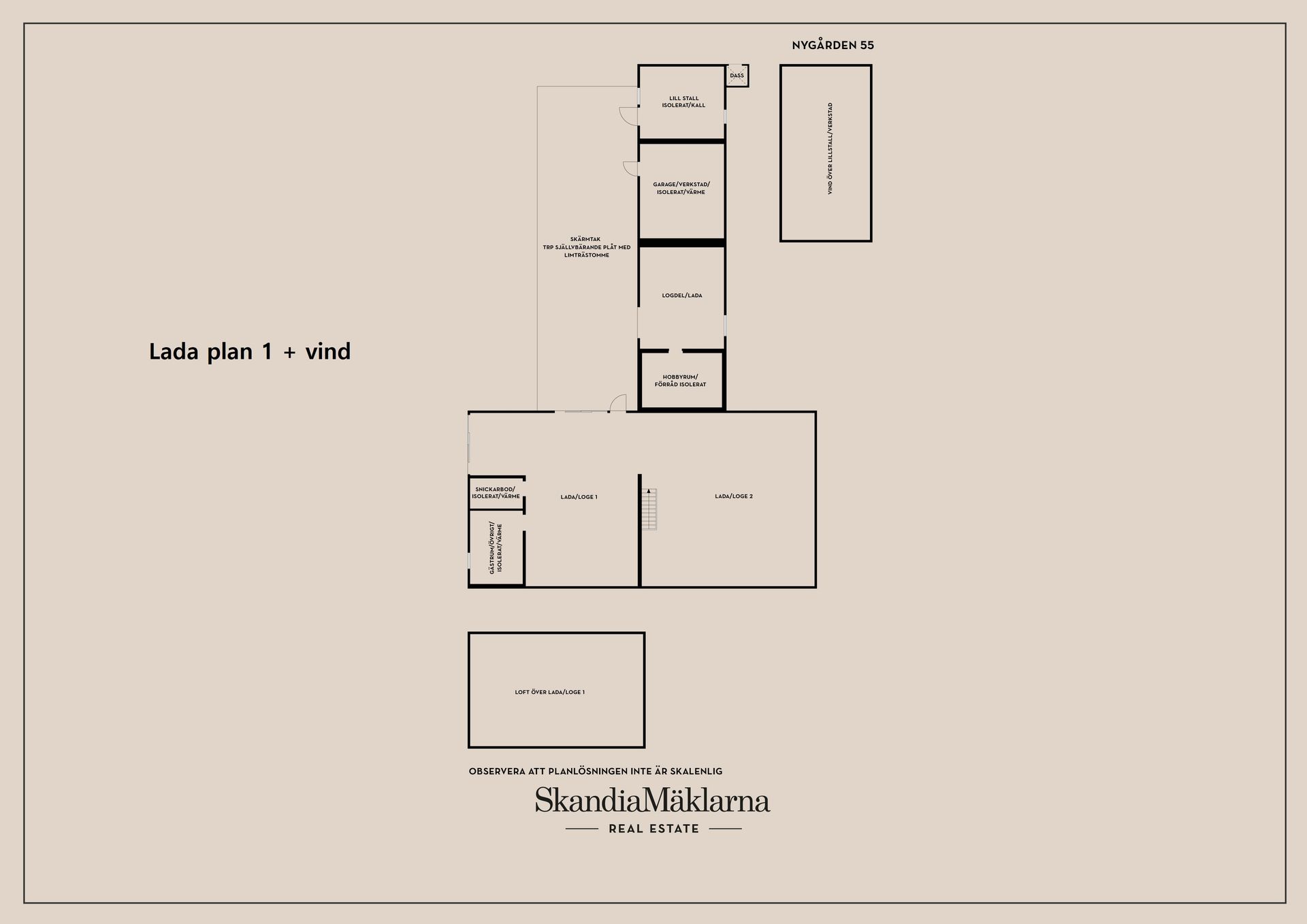 Gård/Skog, Nygården 55 (Tronshagens Gård), Aspeboda, Falun