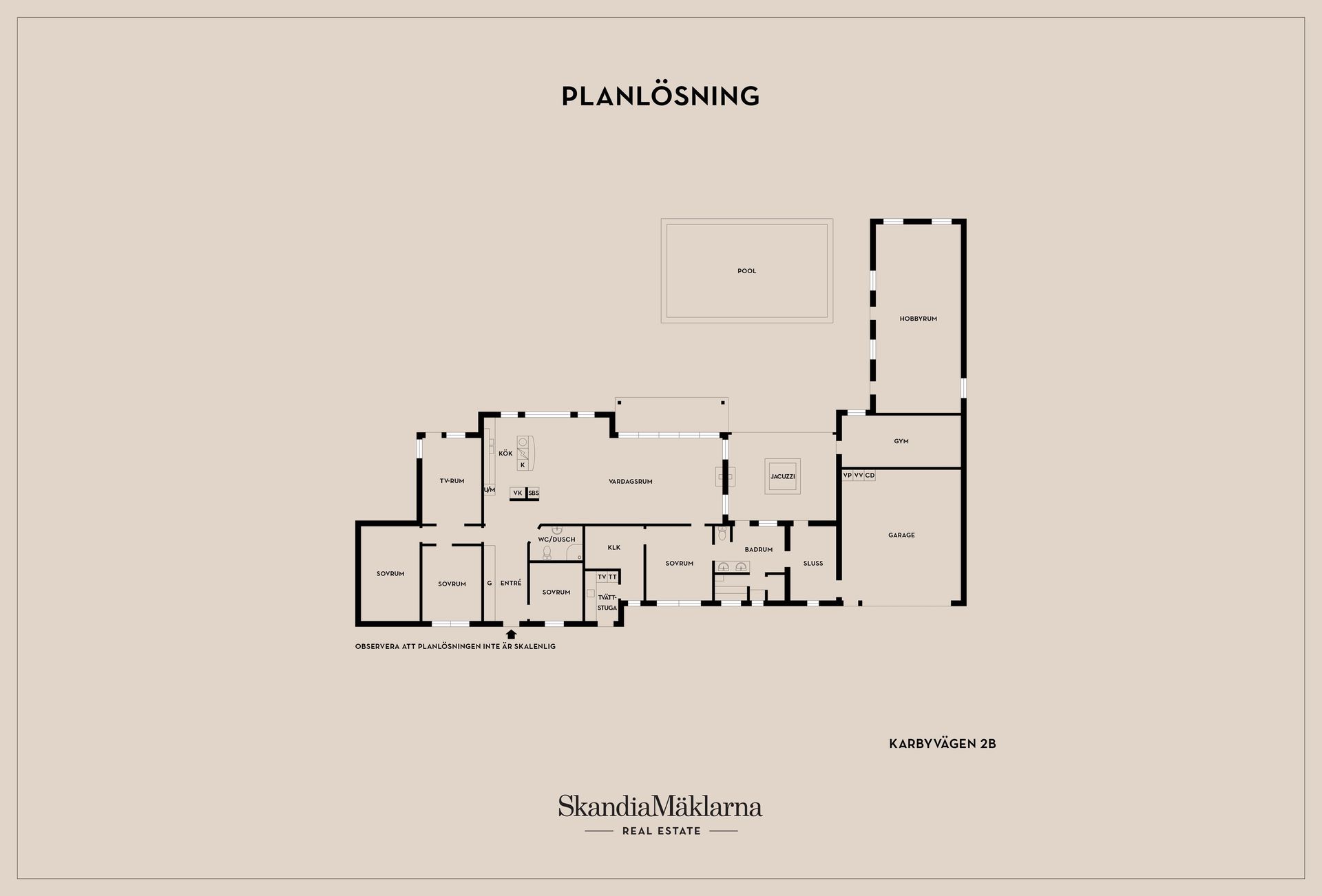 Villa, Karbyvägen 2B, Ingarö Återvall, Värmdö