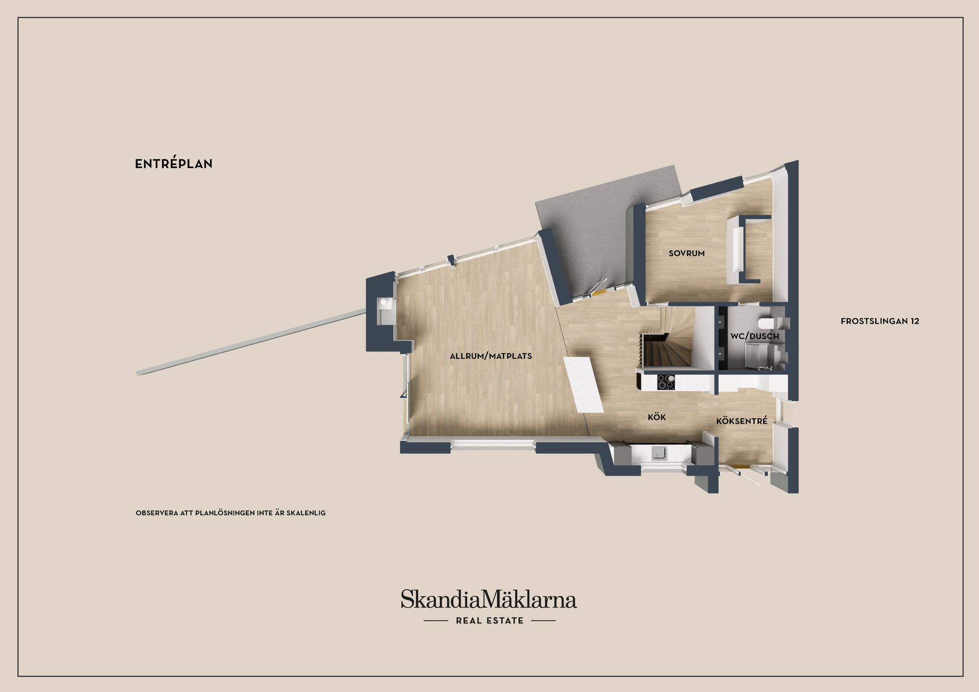 Fritidshus, Frostslingan 12, Lindvallen, Malung-Sälen