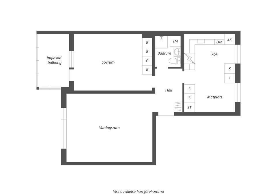 Bostadsrätt, Huldregatan 26B, Sjöbo, Borås