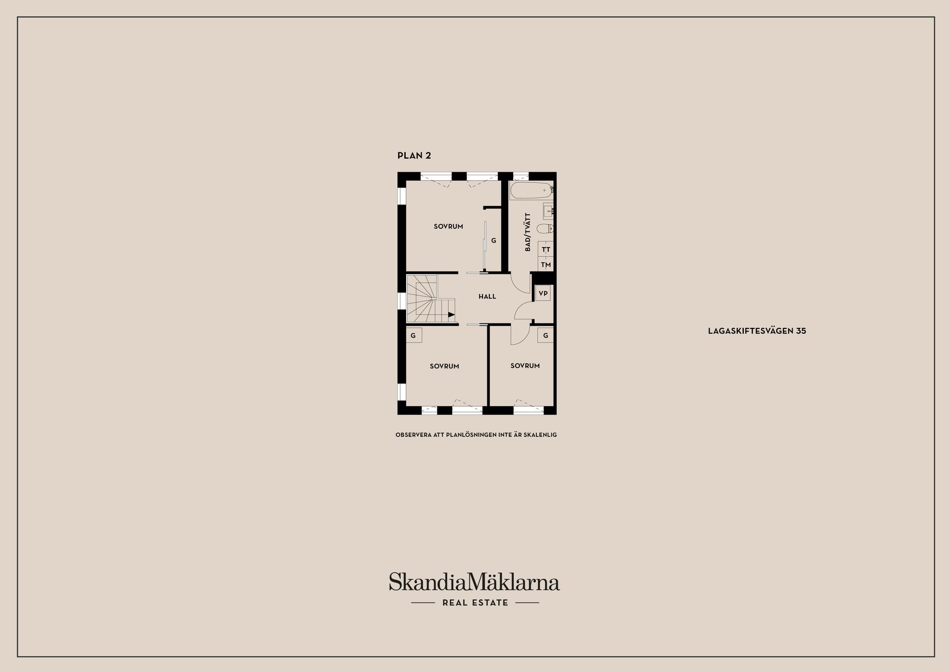 Radhus, Lagaskiftesvägen 35, Ale