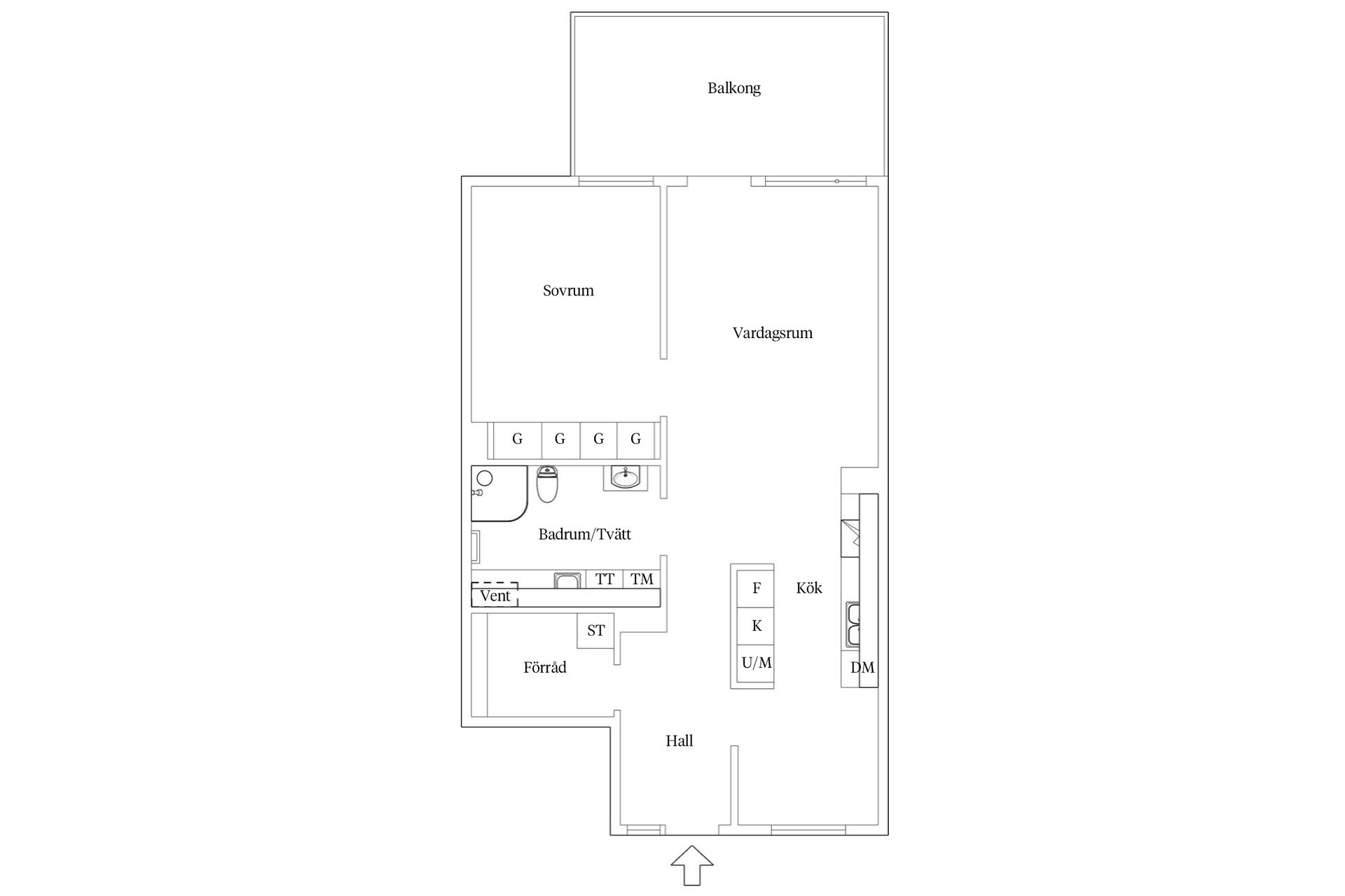 Bostadsrätt, Maja-Lisa Grönbergs väg 1G, Skegrie, Trelleborg