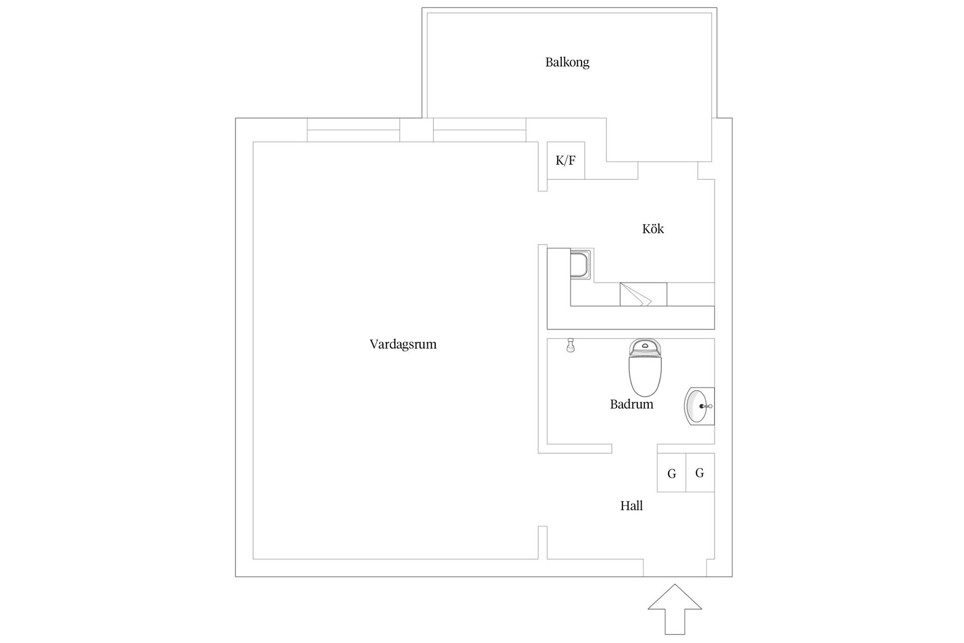 Bostadsrätt, Hesekillegatan 17A, Trelleborg - Centralt, Trelleborg