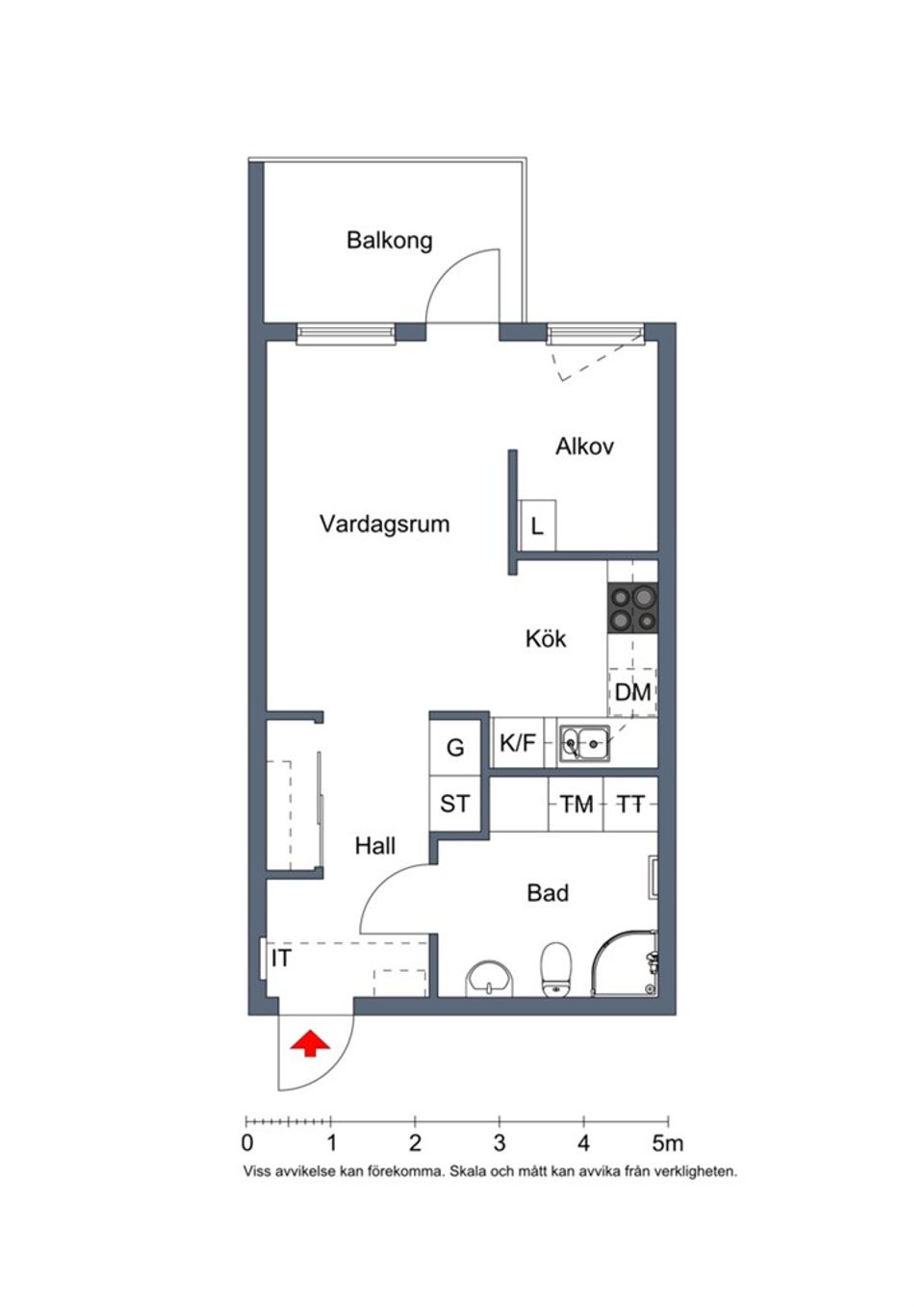 Bostadsrätt, Fyrtornsgatan 5a, Lillåuddden, Västerås
