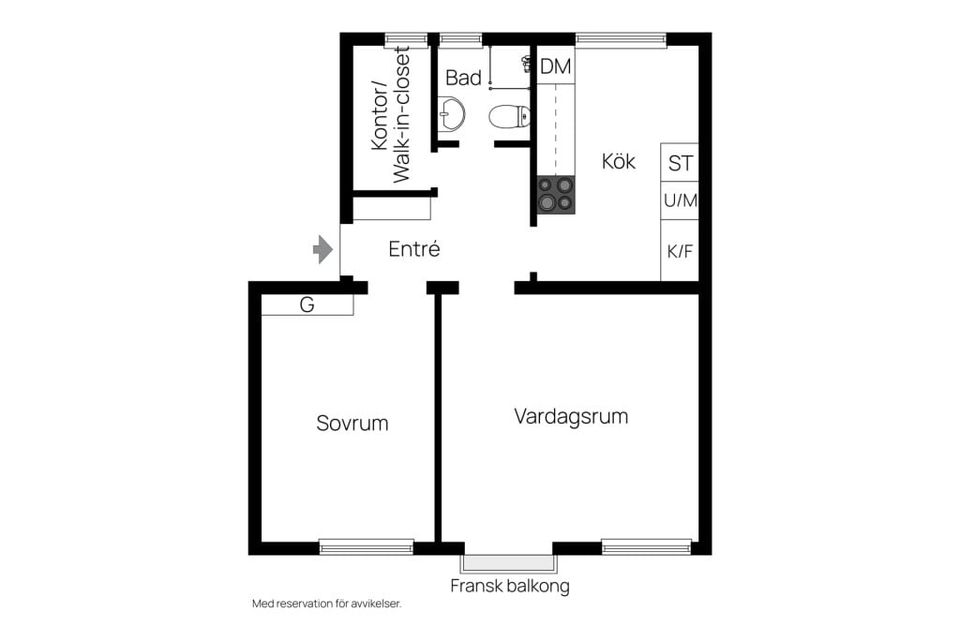 Bostadsrätt, Krutmeijersgatan 8b, Hästhagen, Malmö
